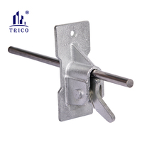 Système de fixation murale en béton, pince rapide en fonte ductile pour coffrage, pour barres d'armature de 6 à 10 mm