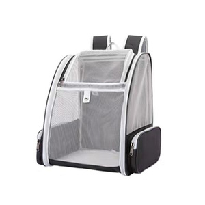 Portable Large Capacity <b>Pet</b> Backpack Transparent Mesh Breathable Cat Dog <b>Carrier</b> Backpack For Outdoor Use - Product Image 5