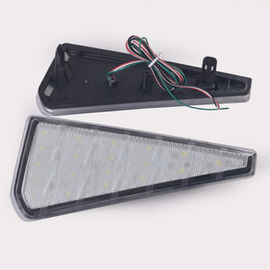 ไฟกันชนหลัง LED สำหรับ Toyota noah voxy 80ซีรีส์12V 60องศา Ly026ชิ้นส่วนทรงแบน - Product Image 1