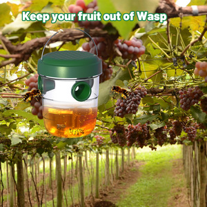 Trampa para Avispas para Exteriores, Resistente al Agua, Control de Insectos Seguro, ABS, Control de Avispas, Abejas y Moscas, Repelente de Abejas para Jardín, Huerto y Terraza, Gran Venta 2025 - Product Image 4