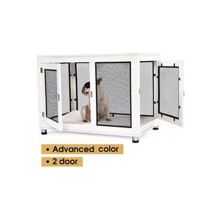 Fabbrica personalizzare moderna cassa per cani doppie porte avanzate grande cuccia per cani - Product Image 4