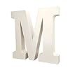 Lettre M en bois - découpes d'alphabet anglais en majuscules pour travaux d'art et d'artisanat, décoration intérieure, projets scolaires et création - Product Image 3