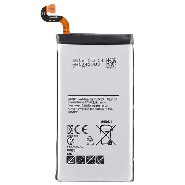 EB-BG955ABA Mobile Phone Li-Polymer Batteries for Samsung S8plus Battery SamSung Galaxy G955 3500mAh Replacement Mobile Parts