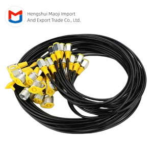 Tuyau d'essai de pression hydraulique pour ligne de point de couplage d'essai de machines de construction d'excavatrice - Product Image 3