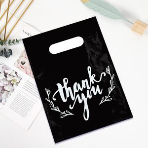 ขอบคุณสินค้ากระเป๋าช้อปปิ้งสำหรับร้านค้าเล็กๆเสื้อผ้าบูติกสำหรับสลัดเค้กทนทานปั๊มร้อน - Product Image 4