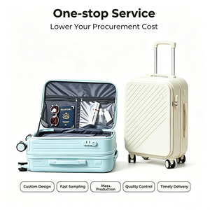 <span class=keywords><strong>Valigia</strong></span> Trolley Premium con Apertura Laterale Frontale 20/22/24/26/28 Pollici, <span class=keywords><strong>Grande</strong></span> Capacità, Bagaglio a Mano con Scomparto per Laptop - Product Image 1