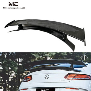 Para <span class=keywords><strong>Mercedes</strong></span> Benz Clase C W205 C63 GT63 Look S Style Big Spoiler Alerón trasero de fibra de carbono - Product Image 1