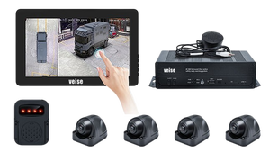 Sistema de vista de pájaro de 360 grados, cámara de 4 canales, DVR para coche, registro 2D/3D alrededor de la vista trasera 360 ADAS <span class=keywords><strong>DMS</strong></span> 4G WIFI para camión - Product Image 5