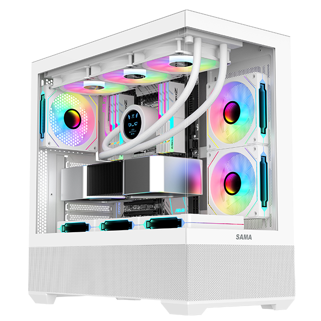 Caso di alta qualità del PC Gaming Cabinet Computer Gaming Case con RGB Full Tower Gamer Case del Computer