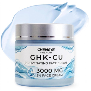 Baume hydratant au suif de bœuf nourri à l'herbe et au miel, certifié Halal, marque privée, 100g, soin de la peau, crème pour le visage au peptide de cuivre bleu GHK-Cu - Product Image 2