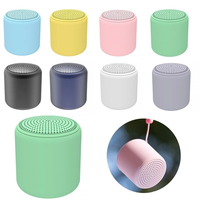 Mini-enceinte Bluetooth portable avec poignée en corde, son HD, format compact, idéale pour cadeaux promotionnels, événements scolaires et mariages