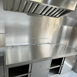 Nuevo Remolque de Acero Inoxidable Estilo Vintage para Venta de Pizza, Barra de Cerveza Móvil con Ruedas, Carrito de Comida en Venta - Product Image 6