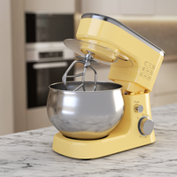 Robot de cuisine électrique à prix compétitif, multifonctionnel, mélangeur à gâteau et hachoir à viande avec bol mélangeur pour la pâtisserie