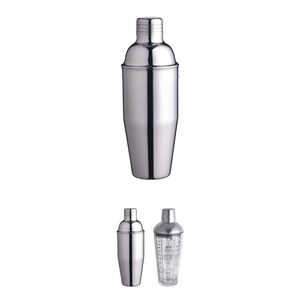 Custom Metal <b>Engraved</b> Logo Stainless Steel Dinner Bar Wine Cocktail Shaker for Party - Product Image 2