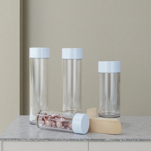 Botella de Plástico PET de Pared Gruesa con Tapa de Rosca Cilíndrica Recta, Botella de 50/100/150 ml para Cápsulas, Suplementos, Productos para el Cuidado de la Salud - Product Image 3