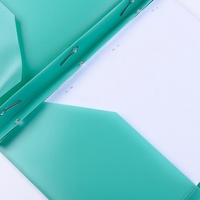 Carpeta de Archivo A4 Colorida al por Mayor de Fábrica, Carpeta Organizadora de Documentos con Clip, Carpeta para Compilación de Exámenes, Logotipo Personalizable