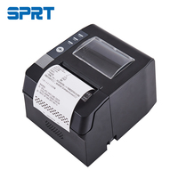 Imprimante thermique de reçus USB SP-POS892 80 mm pour restaurant et cuisine avec coupe-papier automatique et couvercle transparent en stock