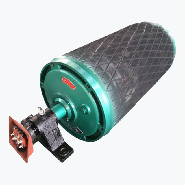 Motorized Drive Belt Conveyor Head Motor Drum Pulley
