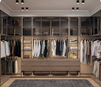 Dressing sur mesure en bois massif, écologique et moderne, livré en kit, livraison en 30 jours, armoire modulaire pour chambre à coucher, rangement en contreplaqué de qualité E1