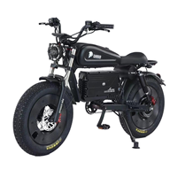Himoto Black Warrior Ebike 3000w E Dirt Bike Adulte Haute Vitesse Électrique Chopper Pit Bike Moto Gros Pneu Vélo pour Adultes