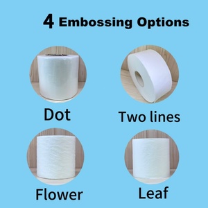 Giấy vệ sinh cuộn cá nhân bọc Composite bán buôn tùy chỉnh 2ply 3ply 4ply bột giấy mềm vệ sinh tháp giấy mô - Product Image 4