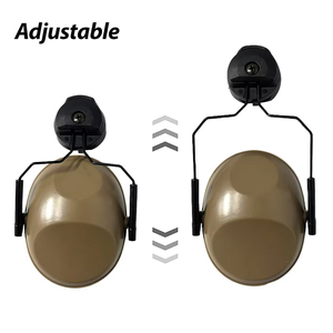 Orejera antiruido V10, protectores auditivos tácticos de caza, protección auditiva insonorizada para tiro, ajuste para casco FAST/ACH/MICH - Product Image 3