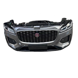 Para <span class=keywords><strong>Jaguar</strong></span>, conjunto de parachoques delantero, Kit de carrocería, faros, rejilla, marco de radiador, guardabarros, capó, radar, matrícula - Product Image 1