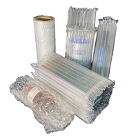 Film de protection antichoc gonflable en PA+PE de haute qualité pour bouteilles de vin, sac à colonnes d'air blanc pour emballage