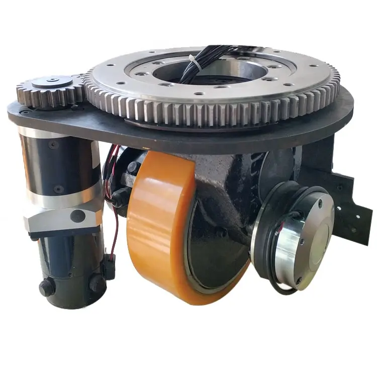 Tzbot peças agv da roda de condução com motor elétrico da fábrica TZ10-D05S02