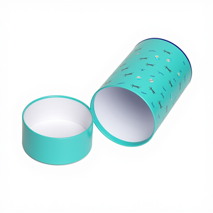 Boîtes d'emballage cylindriques en carton personnalisées pour cosmétiques, huiles essentielles, soins de la peau, eye-liner, avec design imprimé sur mesure - Product Image 2
