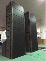 Système de sonorisation PA professionnel de 9200 watts (8 haut-parleurs + 4 caissons de basses) avec amplificateurs, processeur DSP et rack de tournée complet