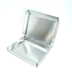 Caja para Pizza Congelada Impresa Personalizada, Embalaje Corrugado de Grado Alimenticio, Impermeable por Ambos Lados, para Alimentos Congelados - Product Image 1