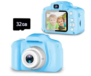 Bambini Selfie Camera regali di compleanno di natale per ragazzi di età 3-9 HD videocamere digitali per bambini giocattolo portatile fotocamera per bambini