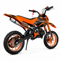Vente en gros usine Yaztor Mini moto tout-terrain pour enfants 49cc à démarrage manuel, moto à essence pour loisirs décontractés, stock entrepôt US