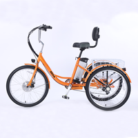 Vélo de plage 24 pouces vélo électrique adulte 800w 15Ah batterie au lithium-fer fourche avant à pression d'huile conduite en ville