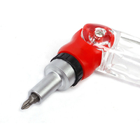Obeng Ratchet No.71005 12-in-1 Multi Obeng dengan Torx, Kepala Pipih, Phillips, Hex, Persegi dan Driver Mur 1/4