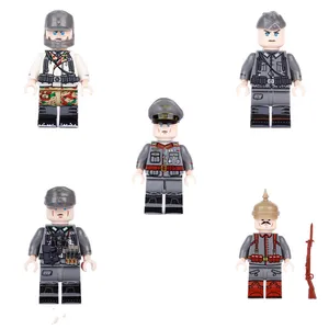 100-28 creative building block MOC toys 3010 3009 3008 brick World War II navi da guerra Titanic/Cruises/soldato di prussia (NO.PA01272)