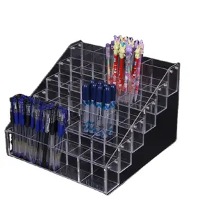 Clear 5 Tiers Acryl Bal Pen Display Stand