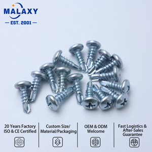 Vis autoperceuses à tête cylindrique en acier inoxydable A2 Malaxy One Stop Procurement DIN7504N - Product Image 2
