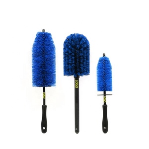 CR Free Logo Print EZ Wheel Brush <span class=keywords><strong>Car</strong></span> Wash Brush Kit con mango largo Cepillo de limpieza de automóviles para automóviles - Product Image 2