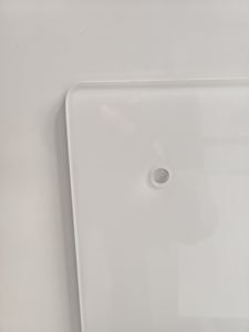 Verre de <span class=keywords><strong>tableau</strong></span> <span class=keywords><strong>blanc</strong></span> magnétique personnalisé avec feuille galvanisée de 0.4mm au dos - Product Image 2