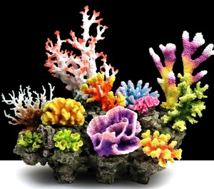 Kunstmatige Koralen Voor Aquarium Met Koraalrifdecor, Koraalrojo, Harsdecoratie, Aquariumaccessoires En Landschapsontwerp - Product Image 1