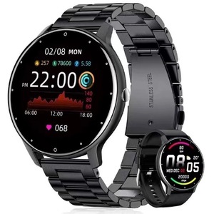 สมาร์ทวอทช์ ZL02D วัดอัตราการเต้นของหัวใจ ตรวจจับการนอนหลับ สายรัดข้อมืออัจฉริยะ กันน้ำ นาฬิกาออกกำลังกายอัจฉริยะ ZL02 IP67 กันน้ำ - Product Image 1