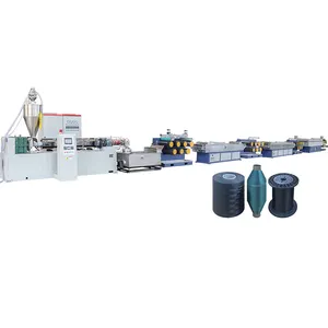 PP PET Brush Fiber Extrusion Production Line Monofilament Yarn Extruder Manufacturing Making Machine