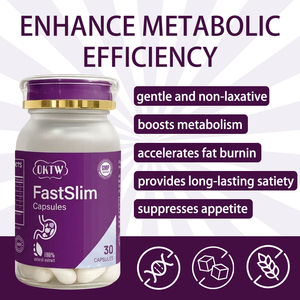 OKTW FastSlim Appetite Suppressant Satiety <strong>Capsules</strong> | Natural Weight Loss <strong>Fat</strong> Burner for Men &amp; Women | in Stock Free Samples - Product Image 5