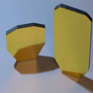 Sản Xuất Tùy Chỉnh Quang Học 0.55Mm Hồng Ngoại Xa Ánh Sáng Cao Phản Quang Vàng Au Gương - Product Image 2