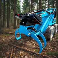 Machines forestières : Grappin à bois manuel pivotant LG1 pour chargeur, économique