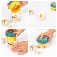 Mini hachoir à légumes portable cuisine broyeur manuel pull oignon hachoir à légumes