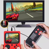 GAMINJA 8 bits avec 400 jeux intégrés sans licence, écran couleur TFT, GC35 Mini console de jeu portable rétro