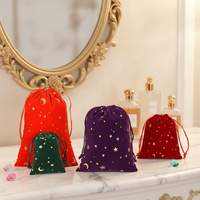 Sacs en velours personnalisés pour parfums, avec cordon, en différentes tailles, couleurs et styles, avec logo